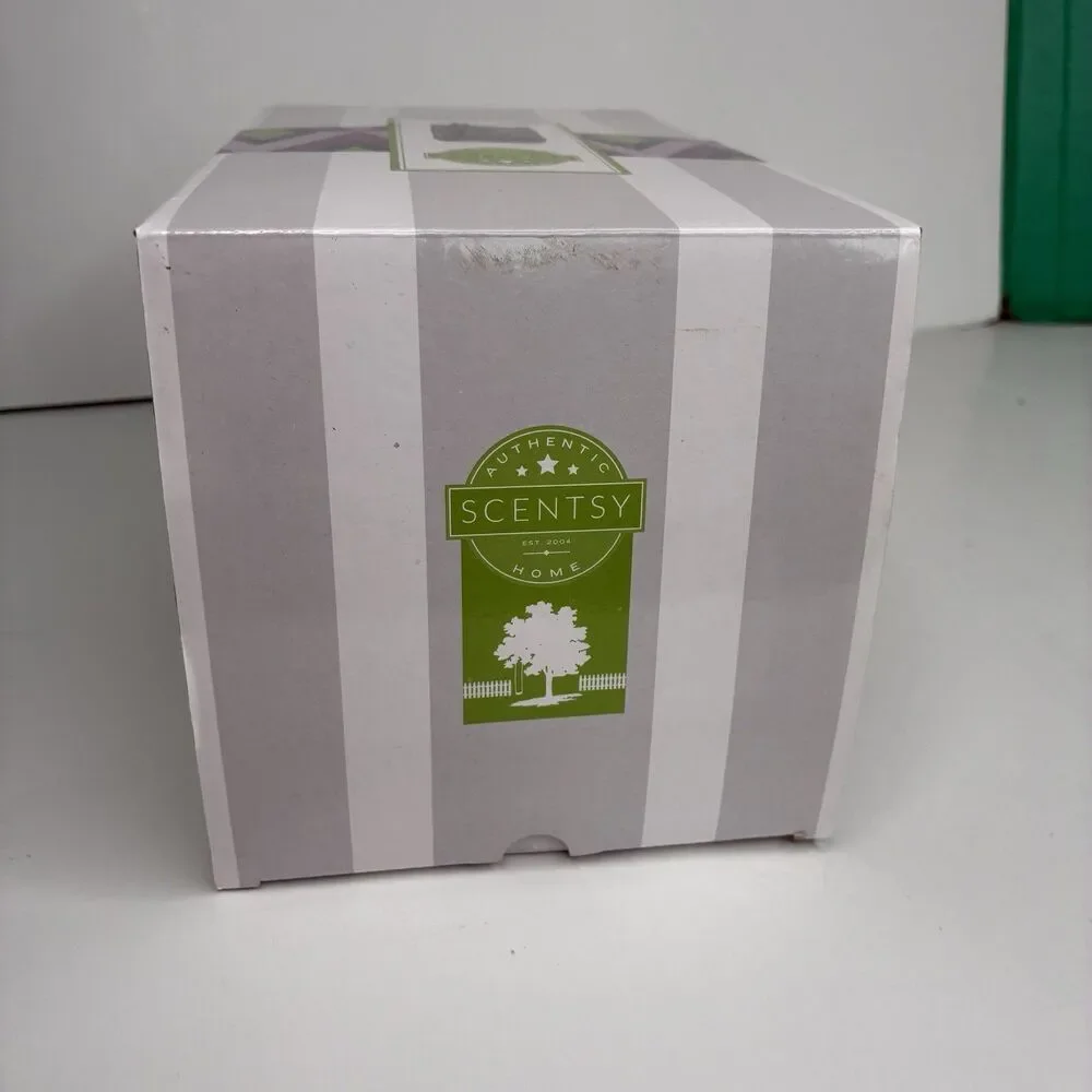 Scentsy Christmas Letters To Santa Wax Warmer Metal Mailbox Retired w/Box Metal